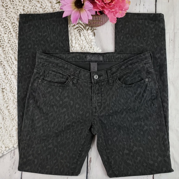 Lucky Brand Denim - Lucky Brand Leopard Animal Print Jeans Sz 30 #337